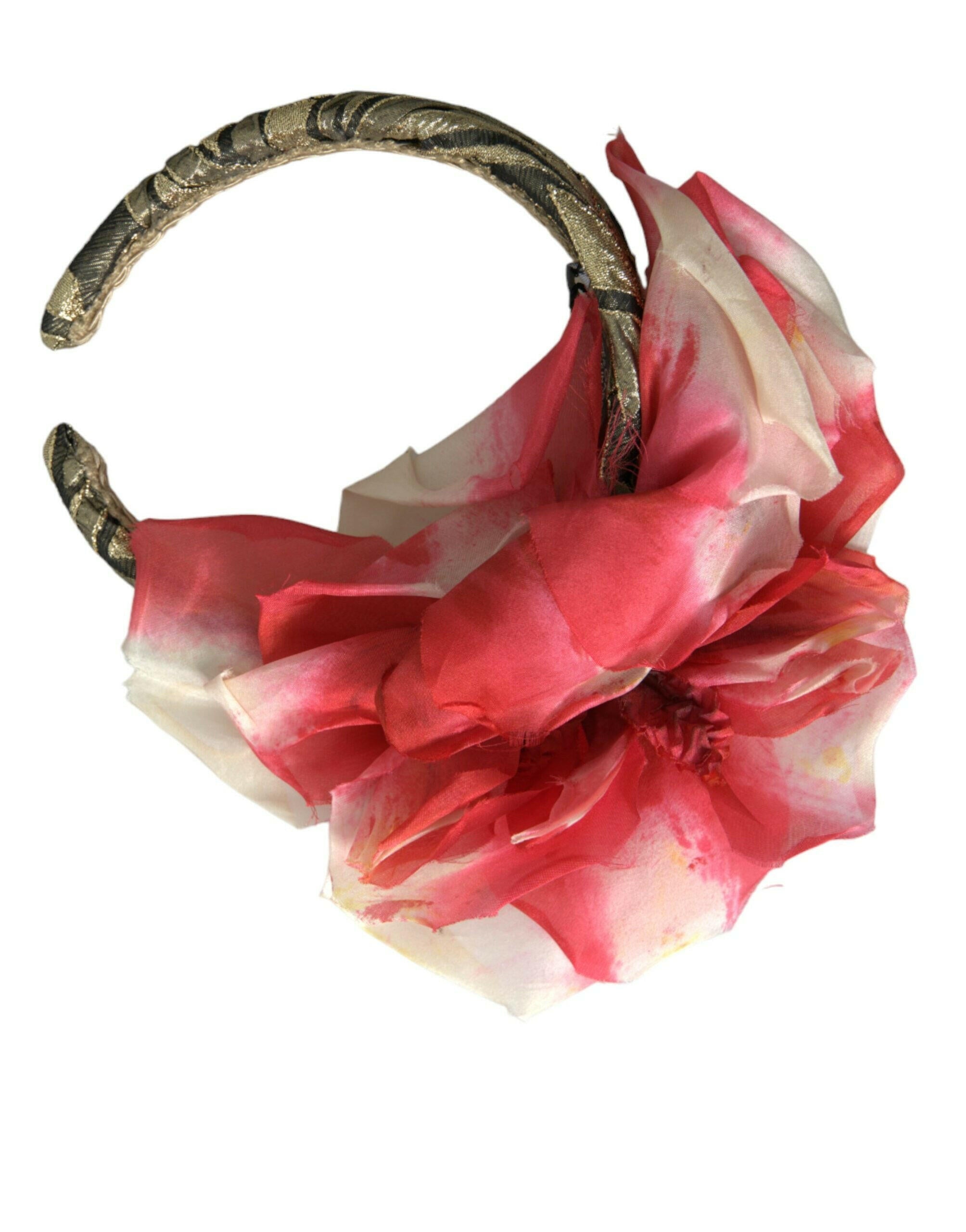 Dolce & Gabbana Multicolor Floral Applique Silk Women Headband Diadem -   -  Dolce & Gabbana. Dolce & Gabbana Multicolor Floral Applique Silk Women Headband Diadem -   -  Dolce & Gabbana.