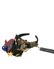 Dolce & Gabbana Multicolor Missile Rocket Crystal Stars Headband Diadem -   -  Dolce & Gabbana.