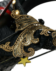 Dolce & Gabbana Multicolor Missile Rocket Crystal Stars Headband Diadem -   -  Dolce & Gabbana.