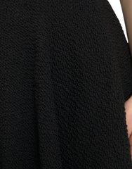 Dolce & Gabbana Black High Waist A-line Knee Length Skirt -   -  Dolce & Gabbana.