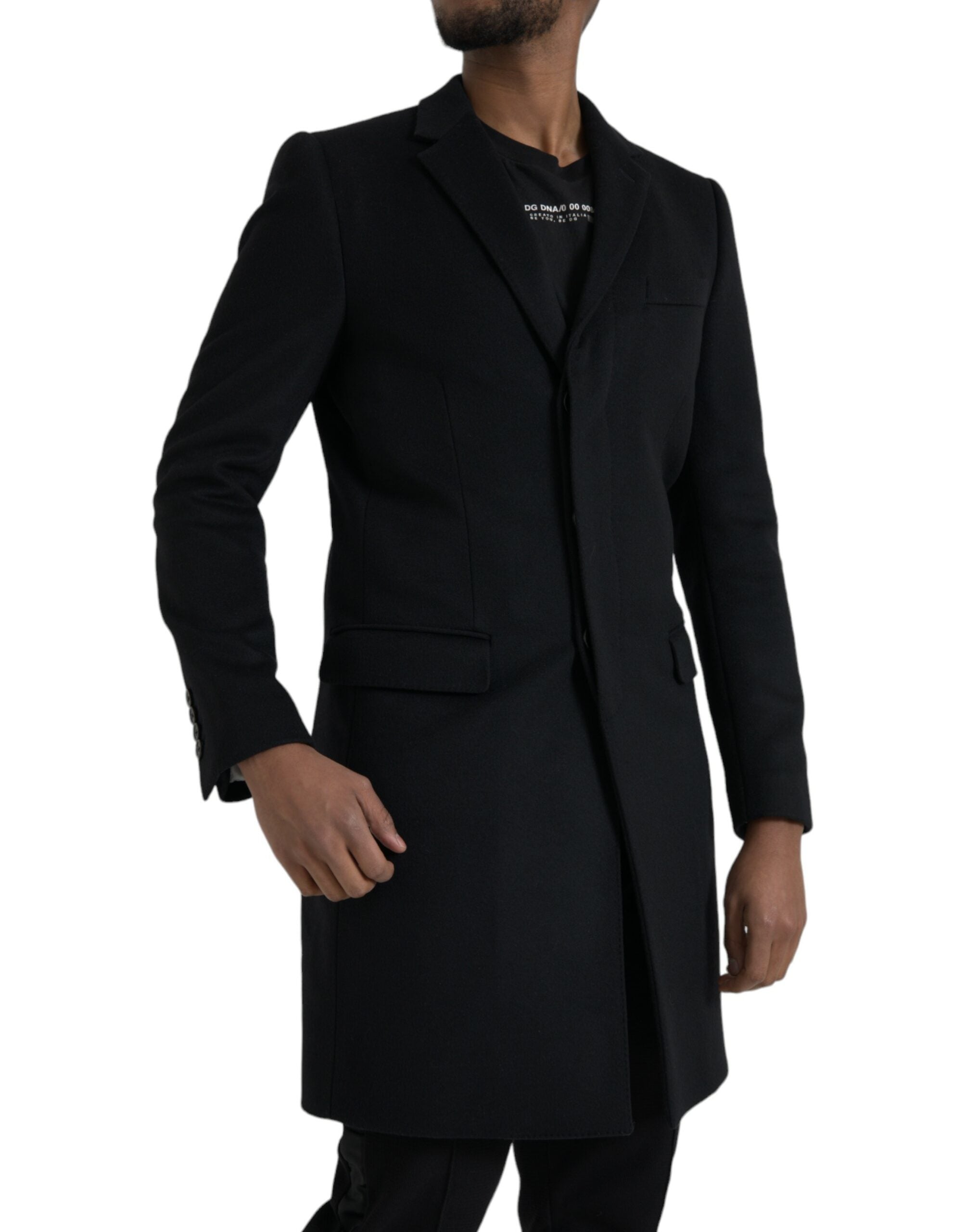 Dolce & Gabbana Black Single Breasted Trench Coat Jacket -   -  Dolce & Gabbana. Dolce & Gabbana Black Single Breasted Trench Coat Jacket -   -  Dolce & Gabbana.