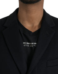 Dolce & Gabbana Black Single Breasted Trench Coat Jacket -   -  Dolce & Gabbana.