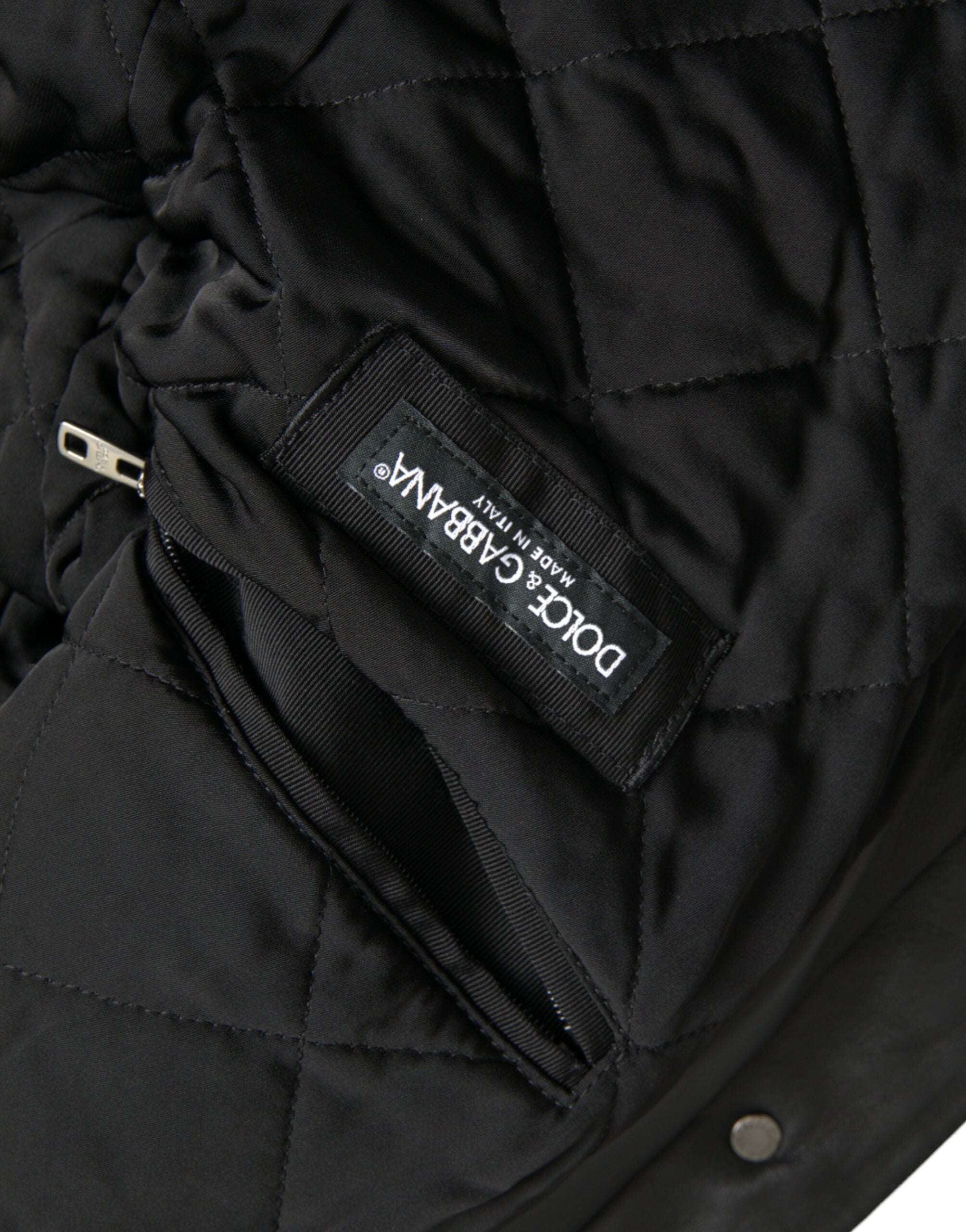 Dolce & Gabbana Black Leather Fur Collar Biker Coat Jacket -   -  Dolce & Gabbana. Dolce & Gabbana Black Leather Fur Collar Biker Coat Jacket -   -  Dolce & Gabbana.