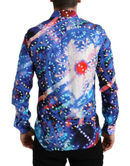 Dolce & Gabbana Multicolor Luminarie Slim MARTINI Shirt -   -  Dolce & Gabbana.