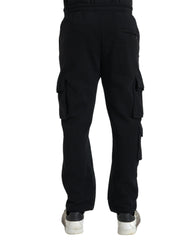 Dolce & Gabbana Black Cotton Blend Skinny Pants -   -  Dolce & Gabbana.