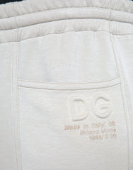 Dolce & Gabbana Off White Viscose Cargo Jogger Sweatpants Pants -   -  Dolce & Gabbana.