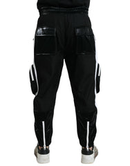 Dolce & Gabbana Black Nylon Cargo Jogger Men Sweatpants Pants -   -  Dolce & Gabbana.