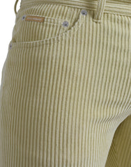 Dolce & Gabbana Yellow Corduroy Logo Plaque Skinny Denim Jeans -   -  Dolce & Gabbana.