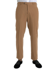 Prada Beige Cashmere Men Straight Fit Dress Pants -   -  Prada.