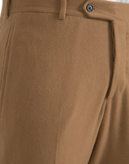 Prada Beige Cashmere Men Straight Fit Dress Pants -   -  Prada.