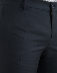 Dolce & Gabbana Blue Wool Men Skinny Dress Pants -   -  Dolce & Gabbana.