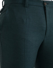 Dolce & Gabbana Green Wool Skinny Slim Dress Pants -   -  Dolce & Gabbana.