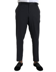 Dolce & Gabbana Blue Wool Men Skinny Dress Pants -   -  Dolce & Gabbana.