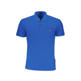 Napapijri Blue Cotton Polo Shirt -   -  Napapijri.
