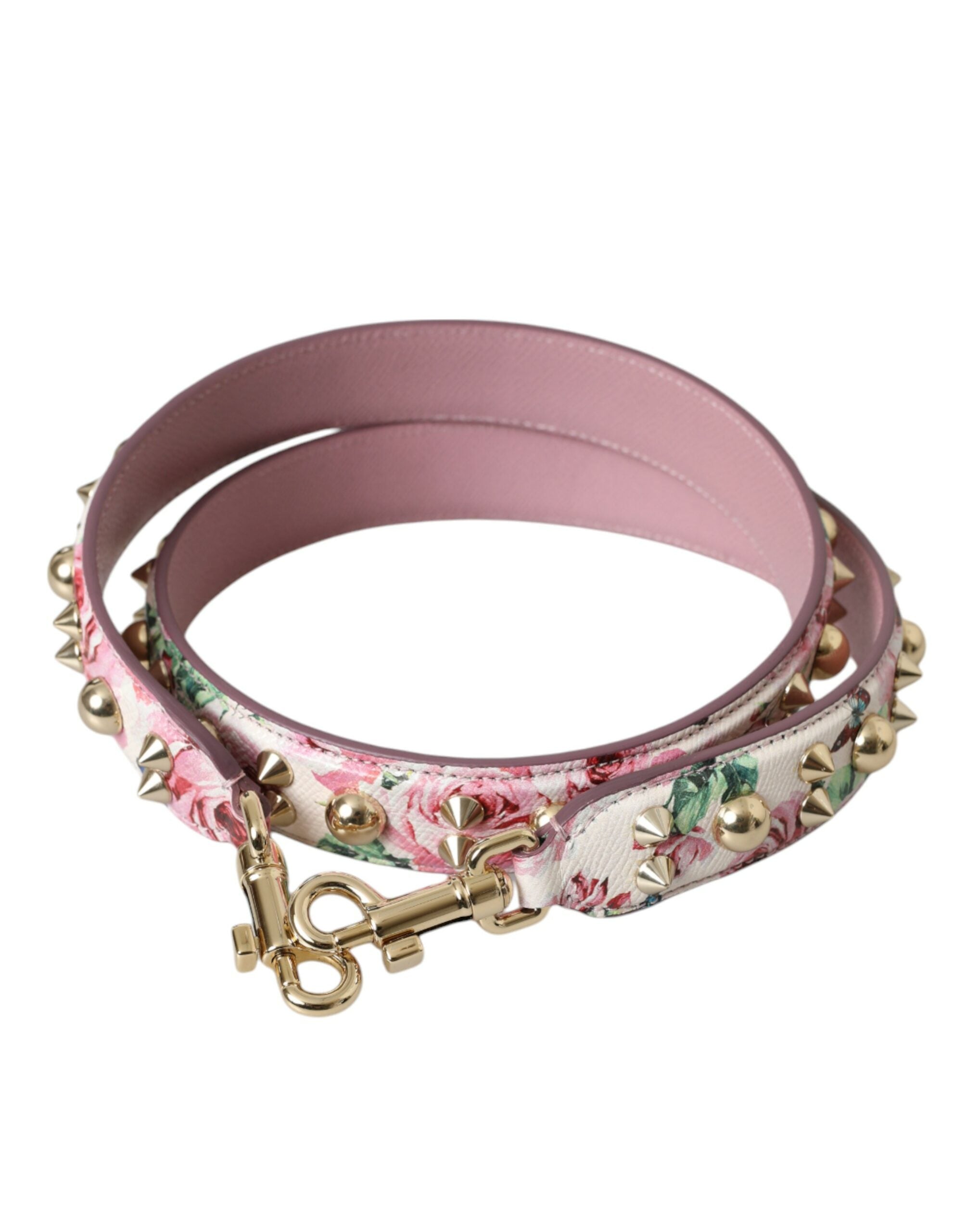 Dolce & Gabbana Pink Floral Handbag Accessory Shoulder Strap - - Dolce & Gabbana.
