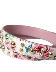 Dolce & Gabbana Pink Floral Handbag Accessory Shoulder Strap - - Dolce & Gabbana.