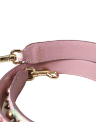 Dolce & Gabbana Pink Floral Handbag Accessory Shoulder Strap - - Dolce & Gabbana.