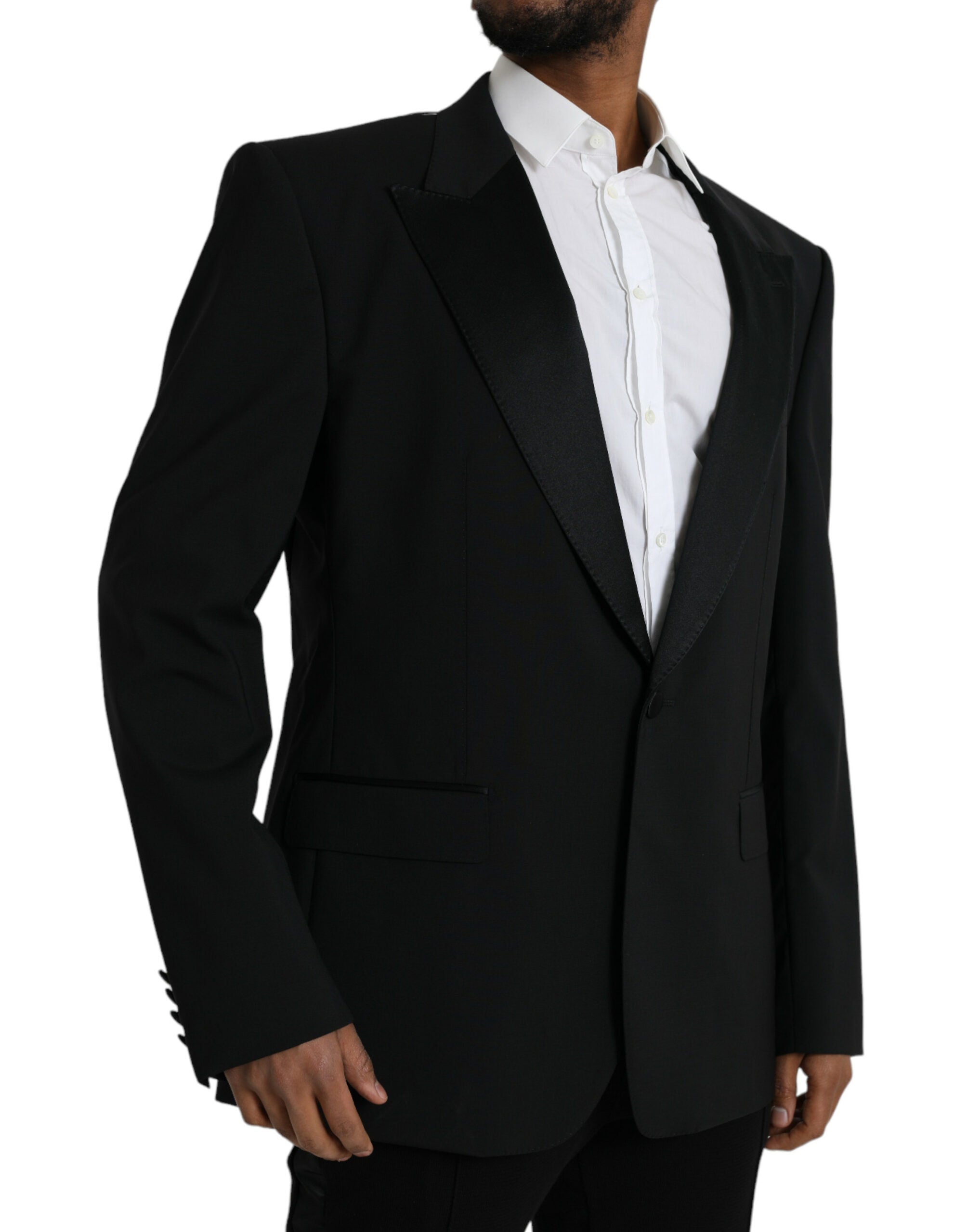 Dolce & Gabbana Black SICILIA Single Breasted Coat Blazer -   -  Dolce & Gabbana. Dolce & Gabbana Black SICILIA Single Breasted Coat Blazer -   -  Dolce & Gabbana.