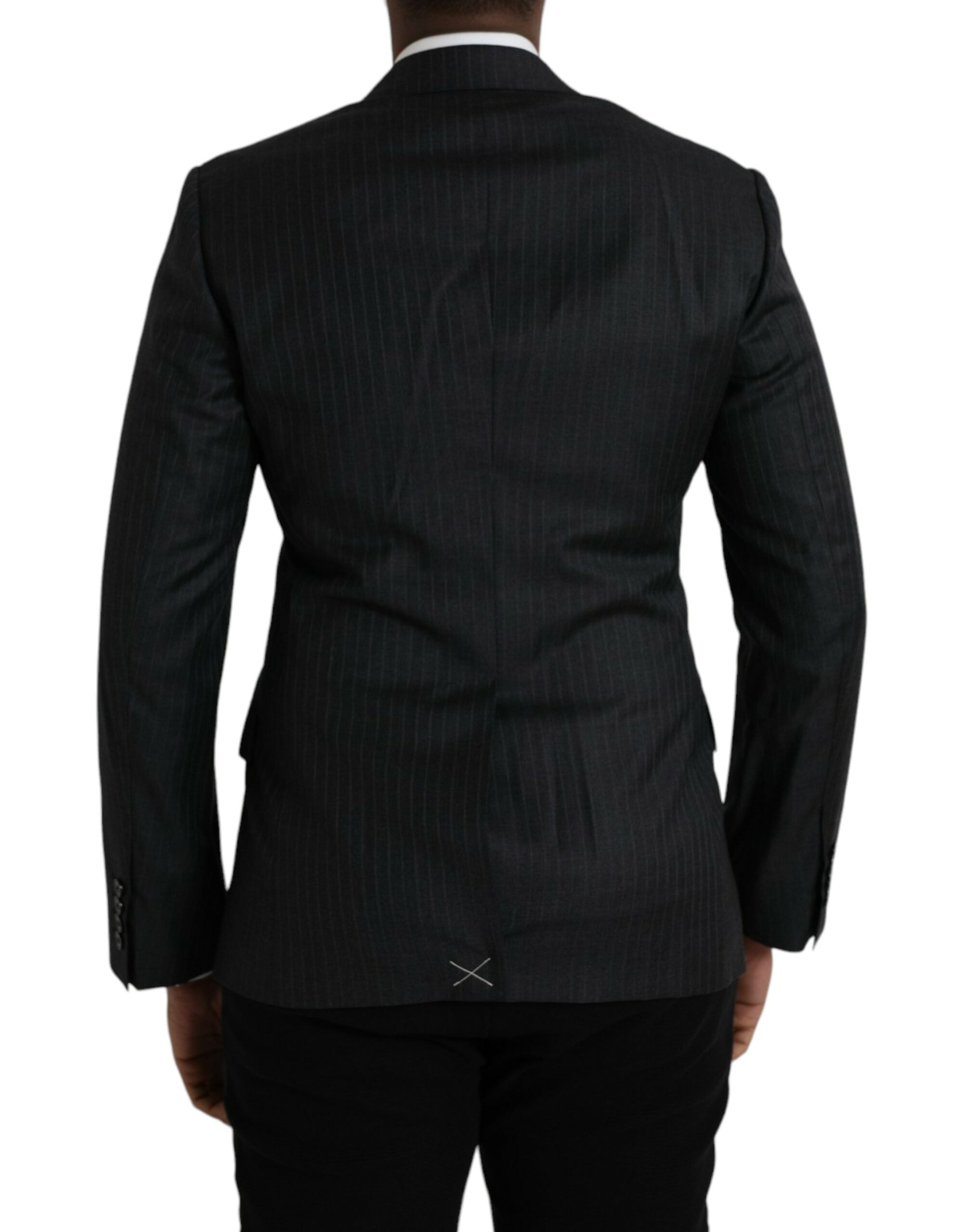 Dolce & Gabbana Black Stripe MARTINI Single Breasted Coat Blazer -   -  Dolce & Gabbana. Dolce & Gabbana Black Stripe MARTINI Single Breasted Coat Blazer -   -  Dolce & Gabbana.