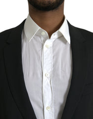 Dolce & Gabbana Blue MARTINI Shawl Single Breasted Blazer -   -  Dolce & Gabbana.