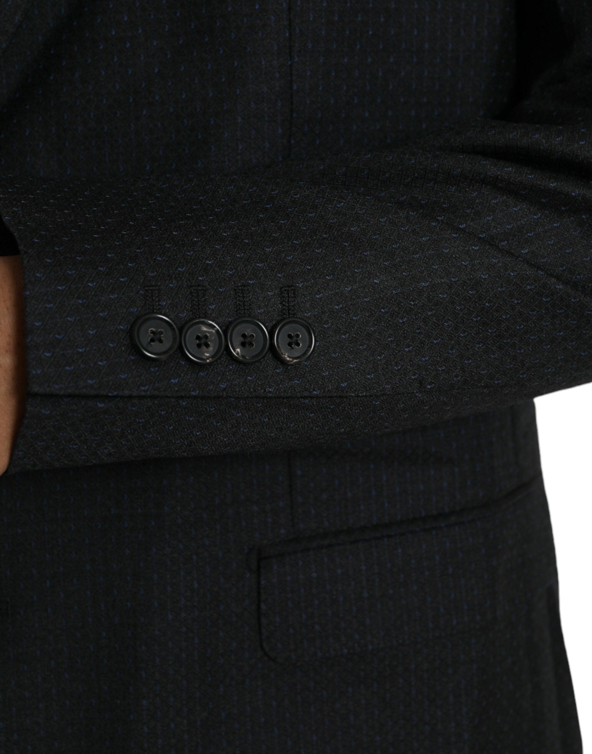 Dolce & Gabbana Black Wool MARTINI Single Breasted Coat Blazer -   -  Dolce & Gabbana. Dolce & Gabbana Black Wool MARTINI Single Breasted Coat Blazer -   -  Dolce & Gabbana.