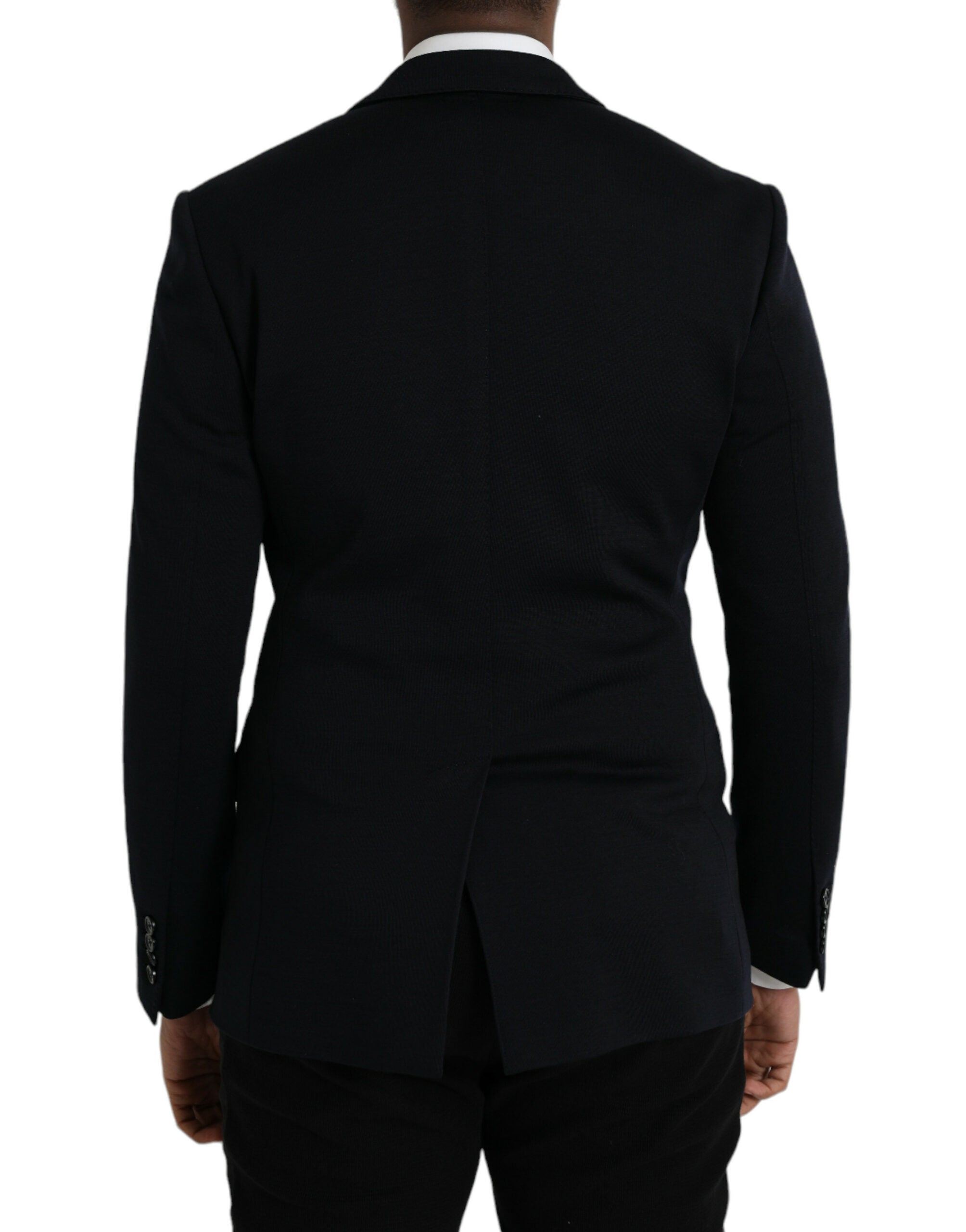 Dolce & Gabbana Black Wool Notch Single Breasted Coat Blazer -   -  Dolce & Gabbana. Dolce & Gabbana Black Wool Notch Single Breasted Coat Blazer -   -  Dolce & Gabbana.