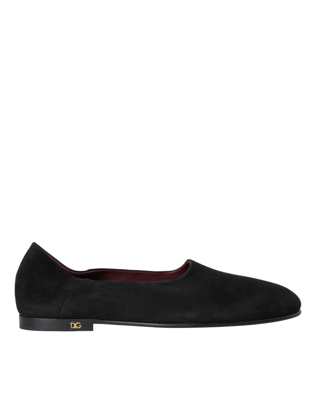 Dolce & Gabbana Black Suede Loafers Formal Dress Slip On Shoes -   -  Dolce & Gabbana.