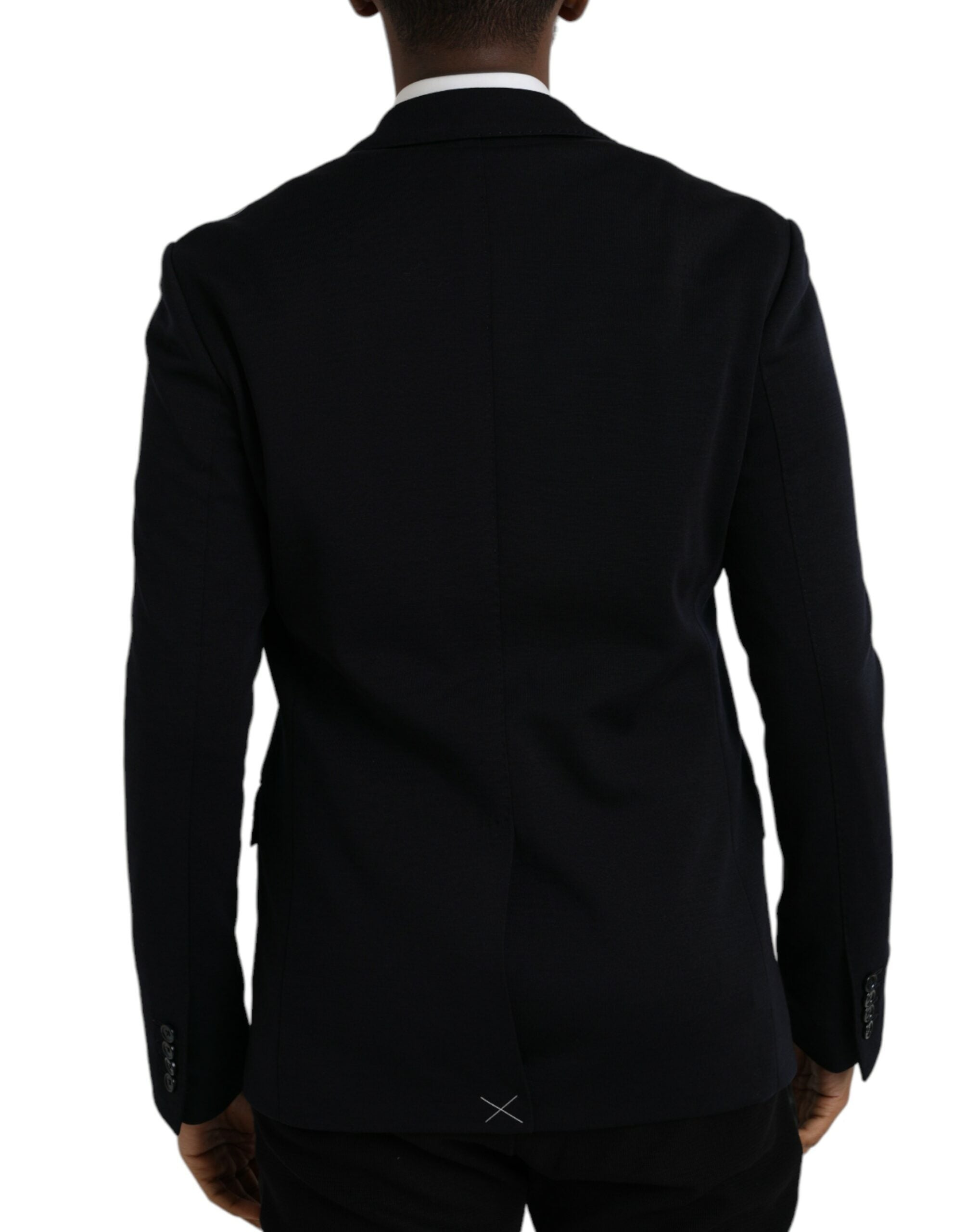 Dolce & Gabbana Black Wool Single Breasted Coat Blazer -   -  Dolce & Gabbana. Dolce & Gabbana Black Wool Single Breasted Coat Blazer -   -  Dolce & Gabbana.