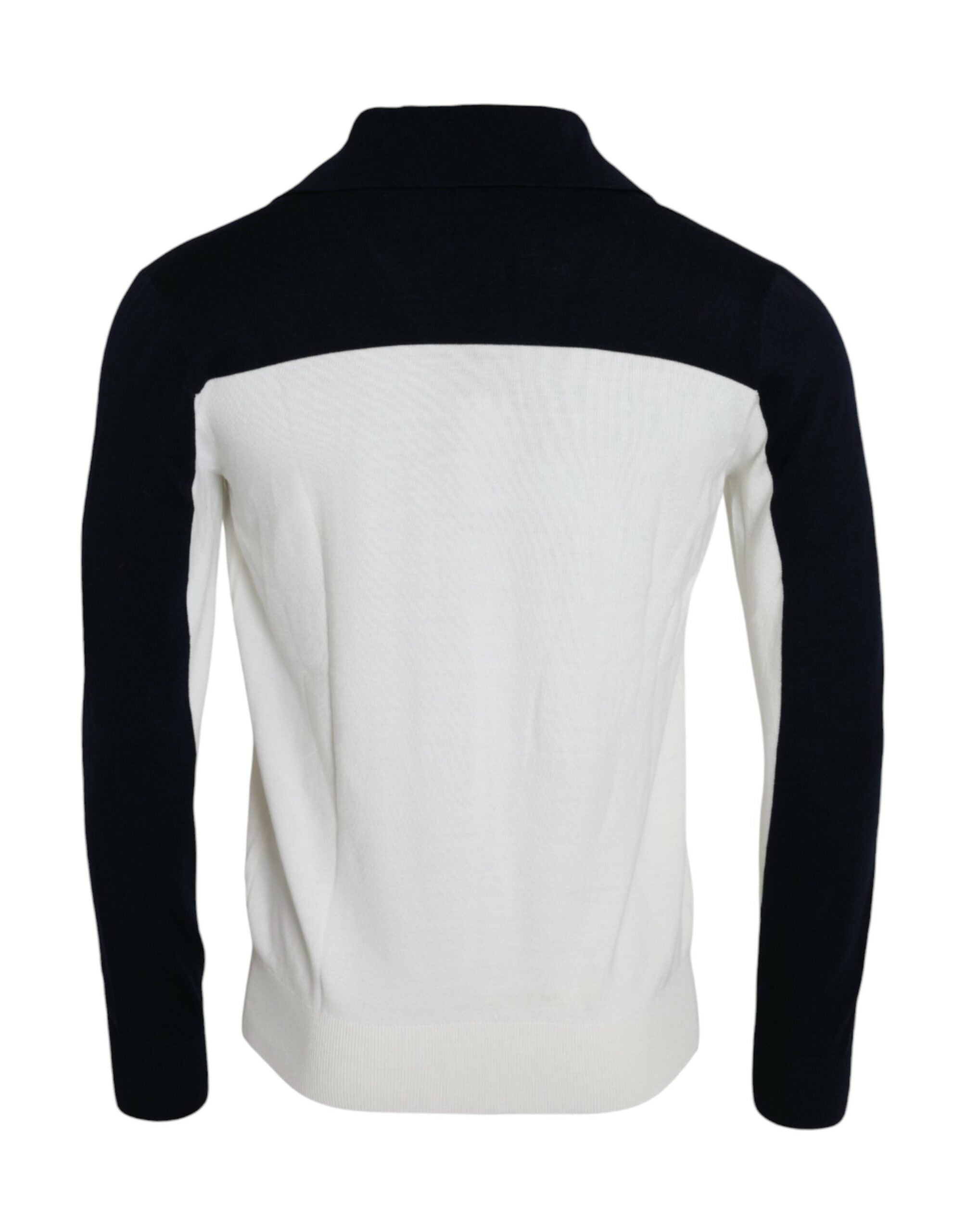 Dolce & Gabbana White Black SICILIA Henley Shirt Pullover Sweater -   -  Dolce & Gabbana. Dolce & Gabbana White Black SICILIA Henley Shirt Pullover Sweater -   -  Dolce & Gabbana.