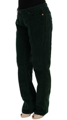 Dolce & Gabbana Green Cotton Corduroys Jeans - - Dolce & Gabbana.