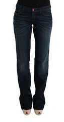 Costume National Blue Cotton Regular Fit Denim Jeans -   -  Costume National.