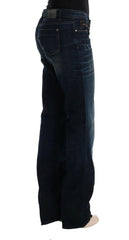 Costume National Blue Cotton Regular Fit Denim Jeans -   -  Costume National.