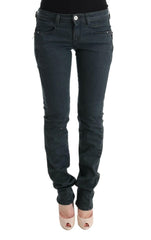 Costume National Gray Cotton Superslim Denim Jeans -   -  Costume National.