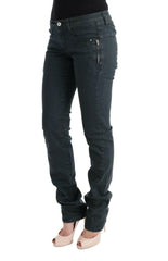 Costume National Gray Cotton Superslim Denim Jeans -   -  Costume National.