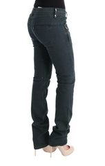 Costume National Gray Cotton Superslim Denim Jeans -   -  Costume National.