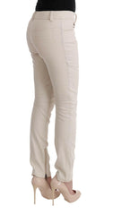 Ermanno Scervino White Slim Fit Casual Jeans -   -  Ermanno Scervino.