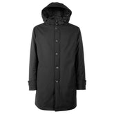 Made in Italy Black Wool Men's Jacket -   -  Made in Italy.