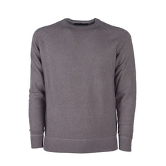 Emilio Romanelli Gray Cashmere Men Sweater -   -  Emilio Romanelli.