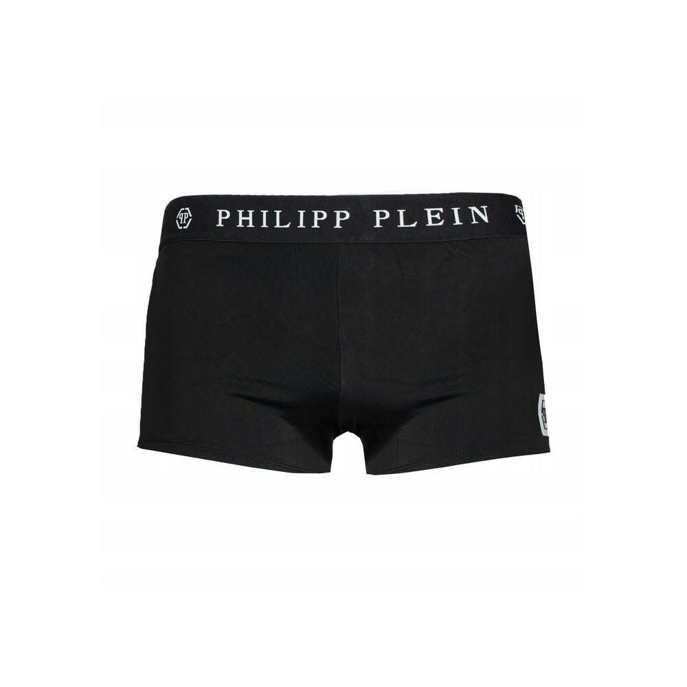 Philipp Plein Black Polyamide Men's Swimwear -   -  Philipp Plein.