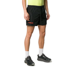 Marcelo Burlon Black Polyamide Men's Swimwear Trunks -   -  Marcelo Burlon.