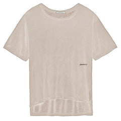 Hinnominate Beige Modal Women T-Shirt -   -  Hinnominate.