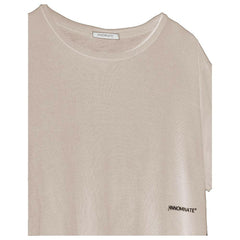 Hinnominate Beige Modal Women T-Shirt -   -  Hinnominate.
