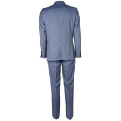 Made in Italy Blue Wool Men Suit -   -  Made in Italy.