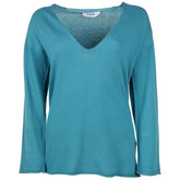Alpha Studio Green Cotton Sweater -   -  Alpha Studio.