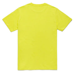 Refrigiwear Embossed Logo Cotton T-Shirt in Yellow -   -  Refrigiwear.