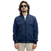 Refrigiwear Elevated Casual Blue Bomber Jacket -   -  Refrigiwear.