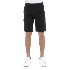 People Of Shibuya Sleek Urban Stretch Bermuda Shorts -   -  People Of Shibuya.
