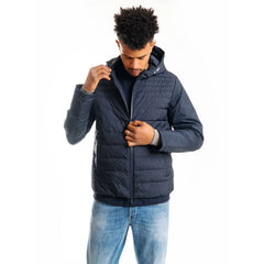 People Of Shibuya Sumptuous Blue Hooded Technical Jacket -   -  People Of Shibuya.