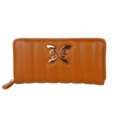 Ungaro Chic Quilted Faux Leather Wallet in Brown -   -  Ungaro.