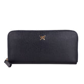 Ungaro Elegant Leather Zippered Wallet in Classic Black -   -  Ungaro.